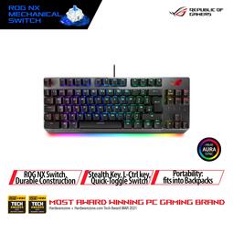 ASUS ROG STRIX X802 STRIX SCOPE NX TKL RED SWITCH (KEYBOARD)